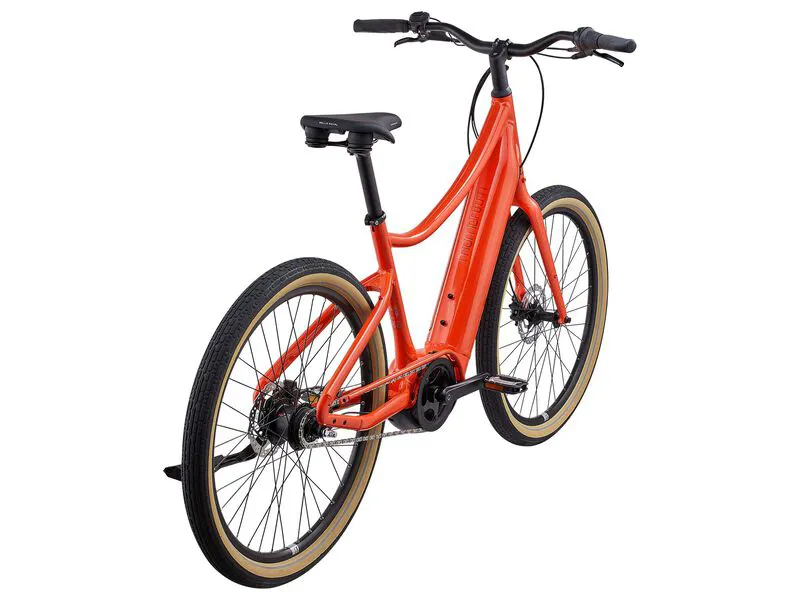 Momentum Vida E+ GTS 25km/H Electric Hybrid Bike 2023 in Tequila Sunrise-2